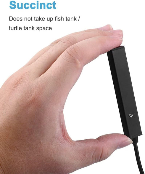 DONGKER Mini Aquarium Heater,USB 5W Submersible Fish Tank Heater with Anti Dry Burn Protection for 0.5-2L Aquarium Fish Tank...
