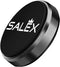 SALEX Magnetic Phone Car Mount with 3M Adhesive. Black Flat Cell Phone Holder for Car Dashboard, Truck, Wall, Mirror, Table. Universal Low Profile...