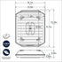 Nordic Ware Bacon Rack with Lid, 10.25x8x2 Inches...