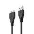 QCEs USB 3.0 Cable, USB 3.0 A Male to Micro B Cable 3.3FT Cord Compatible with WD My Passport and Elements Portable External Hard Drive, Toshiba, ...