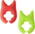 Spoon Pot Holder Spatula Clips for Pan, Spoon Holder for Pot Silicone Clip for Spoon, Heat Resistance Non-Slip Silicone Pot Spoon Holder Clips 2 P...