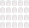 uxcell 20pcs RCA Female Connector Socket Jack Plug Protector Cap Cover Clear for DVD Amplifier Receiver Dust Proof...