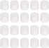 uxcell 20pcs RCA Female Connector Socket Jack Plug Protector Cap Cover Clear for DVD Amplifier Receiver Dust Proof...