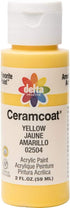 Delta Creative Ceramcoat Acrylic Paint in Assorted Colors (2 oz), 2504, Yellow...