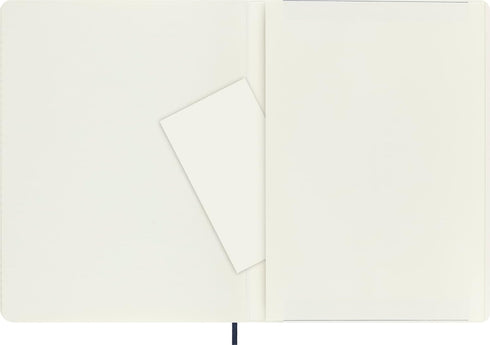 Moleskine Classic Notebook, Soft Cover, XL (7.5" x 9.5") Ruled/Lined, Sapphire Blue, 192 Pages...