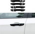 Exterior Door Handle Cover Trim for Honda Civic 10th Gen Accessories 2016 2017 2018 2019 2020 2021 with Smart Keyhole (Glossy Black)...
