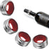 Stainless Steel Wine Bottle Collars, Durable Wine Collar Drip Rings, Simple and Sleek Wine Drop Stopper with Felt, Small Handy Gadgets for Kitchen...