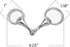 2pcs Silk Scarf Clasp Small Square Scarf Clasp Simple and Elegant Horsebit Clasp (Multiple Ways to Wear)...