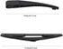 Rear Windshield Wiper Arm & Wiper Blade Set for Nissan Rogue 2008-2008,Hyundai Tucson 2010-2015 & Kia Sportage 2011-2015 Replacement OEM Number 98...