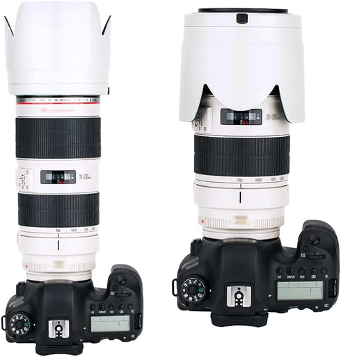 JJC Dedicated Reversible Lens Hood Shade for Canon EF 70-200mm f/2.8L is III USM & Canon EF 70-200mm f/2.8L is II USM Lens Replaces Canon Lens Hoo...