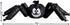 Spooktacular Spider Lawn Bag Decor (Pack of 32) - 30" x 70" - Giant Black & White Bag - Perfect Halloween Display...