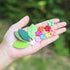 200 Pcs Handmade Mixed Mulberry Paper flowers Petals and Leaves Scrapbooking Wedding DIY Craft Supplies Card (10 Colors Flowers/Green Tone Leaves)...