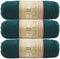 3 Balls Thick Warm Alpaca Wool Mink Cashmere Knitting Yarn for Crocheting Hand-Woven 300g (Light Blackish Green)...