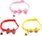 3pcs Plaid Bow Cat Collar with Bell,Adjustable Nylon Pet Necklace,Lovely Bowknot Cat Tie Pet Supplies,Durable Pet Accessories for Puppy Kitten...