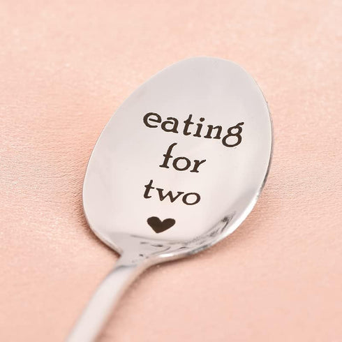 Mothers Day Birthday Gifts Spoon for New Pregnant Mom Mama Gifts for Women After Birth, Daughter Sister BFF Pregnancy Gifts for Wife Girlfriend, E...