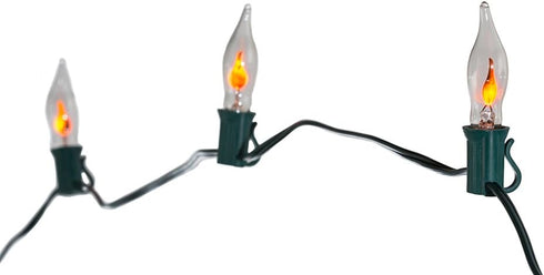 Kurt Adler 10-Light Flicker Flame Light Set...