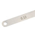 Feeler Gauge PZRT 2pcs 0.1mm and 2pcs 0.2mm Metric Thickness Feeler Gauge Gap Measuring Tool Metric Filler Thickness Gage Measurement Tool...
