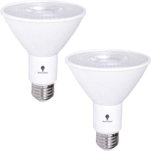 2 Pack PAR30 Outdoor LED Flood Light Bulb 12W 100 Watt Equivalent 900 Lumens Dimmable Waterproof E26 3000K Warm White LED Flood Light Bulbs for Se...