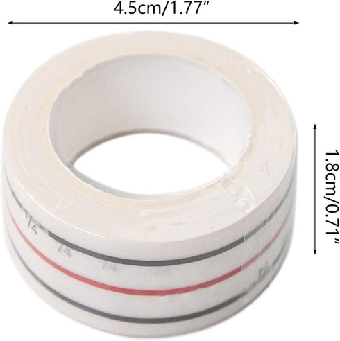1Pc Diagonal Seam Tapes Sewing Basting Tape for Sewing Straight Diagonal Seams Instruction Tool Seamingly Accurate Seam Guide for Sewing Machines ...