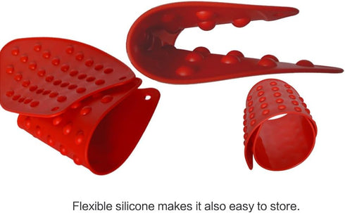Multipurpose Silicone Iron Rest Pad for Ironing Board Hot Resistant Mat,Silicone Heat Resistant Iron Rest Pad (Red)...
