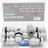 3/8 Cable Glands White PA66 Connector IP68 Waterproof Adjustable Cord Grip Strain Relief Connectors Protectors White 10PCS With Plastic Box...