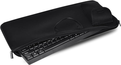 Wireless Keyboard Portable Case Storage Bag - Dustproof, Waterproof, Shockproof for Dell KM3322W/HP 230/HP 330 Wireless Keyboard and Mouse Combo (...