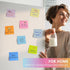 Sticky Notes, 12 Pads, Sticky Notes 3x3 Inches, Coloful Sticky Note Pads, Easy to Stick for School, Office and Home - Vibrant Colors...