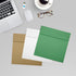 LUXPaper Square Invitation Envelopes | Peel & Press | 6 1/2" x 6 1/2" | Holiday Green | 80lb. Text | 50 Qty...