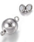 Beadthoven 20Sets 304 Stainless Steel Magnetic Clasps Round Magnet Clasp Jewelry Making Accessory or Bracelet Necklace Jewelring Making Connector ...