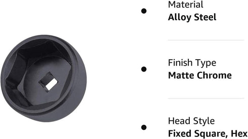 32mm 6-Point Socket, Low Profile Oil Filter Wrench?3/8" Drive Oil Filter Removal Tool For GM, Volkswagen, Pontiac Chevrolet, Saturn, Pontiac, Saab...