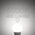 TORCHSTAR 12-Pack 5.5W A15 LED Light Bulbs, 40 Watt Equivalent, 5000K Daylight, E26 Medium Base, G45 Bulb Shape, for Ceiling Fan, Desk Lamp, Vanit...
