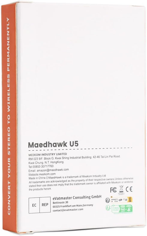 MaedHawk Aux to Bluetooth Receiver for Car, Bluetooth Aux Adapter with USB to 3.5mm Audio Jack kit BT5.3 for Car Stereo Home Speakers Music Stream...