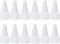 PATIKIL 18/410 Twist Bottle Caps, 12Pcs Plastic Ribbed Edge Squeeze Bottle Replacement Caps with Foam Gasket for Paint Lids Glue Dispensing Bottle...