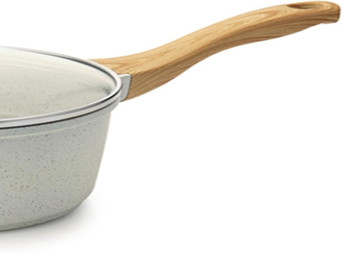 SENSARTE Sauce Pan Bakelite Handle Replacement Only Compatible with 2.6 QT Saucepan with lid White...