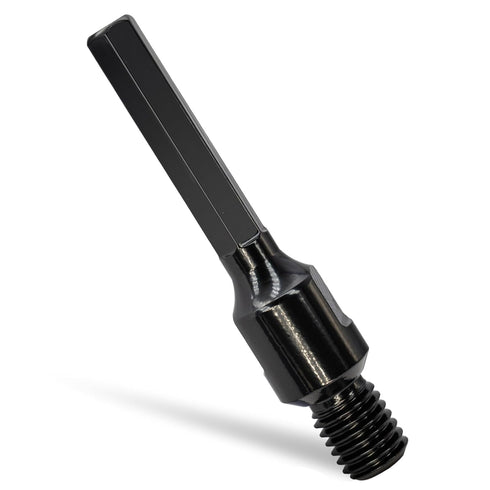 5/8"-11 Male Thread to 1/2" Hex Shank Core Drill Bit Adapter | Premium Hardened Steel Converter for Concrete Core Bit | Convenient Coring Drill | ...