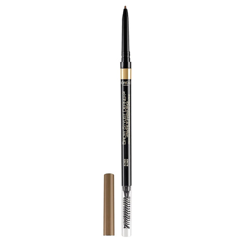 L'Oreal Paris Makeup Brow Stylist Definer Waterproof Eyebrow Pencil, Ultra-Fine Mechanical Pencil, Draws Tiny Brow Hairs and Fills in Sparse Areas...