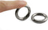 6pcs 29mm Round Spring Snap Hooks Clip DIY Accessories for Handbag Purse Shoulder Strap Key Chains Buckle Zinc Alloy Circle Round Metal Spring Key...