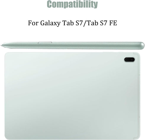 2 Pack Tab S7 FE S Pen Replacement Stylus Pen for Samsung Galaxy Tab S7/Tab S7 FE,EJ-PT730, 4096 Pressure Sensor,WithoutBluetooth(Green)...