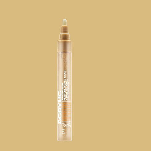 Montana Acrylic Paint Marker, 2mm, Fine Nib, Sahara Beige (053188)...