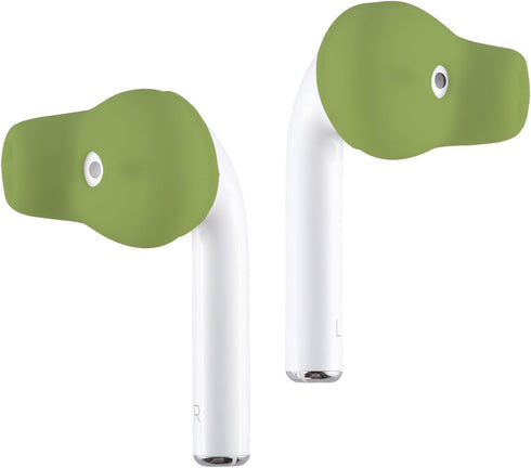 ACOUS Design Purest Earbuds Covers Anti-Slip Sport Covers Compatible with Apple EarPods and AirPods (Olive Gray)...