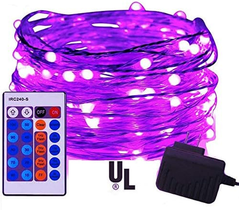 33 Feet Wire Led Fairy String Lights Halloween Christmas Gift for Mother Grandma Daughter 100 LED Micro Mini Twinkle Starry Lights for Tree Bedroo...