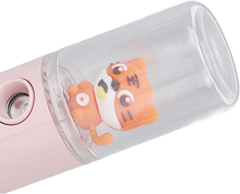 Nano Facial Mister, Face Mister 30ml Nano Mist Deep Hydrating Cooling Moisturizing Cute Portable Size Nano Mist Diffuser for Makeup Skin Care Eyel...
