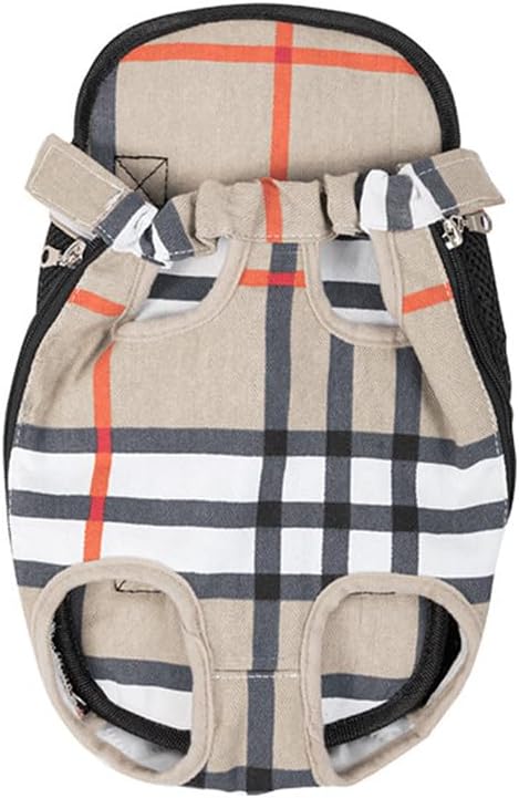 Pet Carrier Backpack, Legs Out Adjustable Pet Front Cat Dog Carrier Backpack, Easy-Fit Dog Travel Backpack Carrier for Hiking Camping for Small Me...