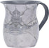 Stainless Steel Netilat Yadayim Cup - Grey Stone Painted Design - Looks Like Ceramic - Rust, Break and Crack Proof Negel Vasser Cup - Judaica Gift...