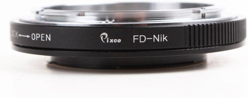 Lens Adapter Suit for Macro Canon FD Mount Lens to Nikon (D) SLR Camera Adapter D5600 D5 D3400 D500 D5 D7200 D810A D5500 D750 D810 D4S...