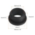 MECCANIXITY 4Pcs Snap Rubber Grommet Hole Plug Mount Dia 25mm ID 20mm H 15mm Seal Anti-Scratch for Electrical Box Cable Pipe Black...