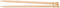 Brittany SP1011 Single Point Knitting Needles 10"-Size 11/8mm...