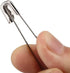 vrupin 100Pcs-3inch Stainless Steel Safety Pins,Safety Pins Bulk Metal Silver Sewing Pins Clothing Clips Tool 75mm Decorative Safety pins...