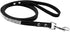 Bling Dog Puppy Leash Sparkly Rhinestone Dog Cat Kitten Walking Leashes Pet Lead for Small Dogs Chihuahua Yorkshire Teddy 120cm Black M...