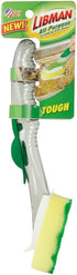 Libman All-Purpose Scrubbing Dish Wand Bundle with Big Job Kitchen Brush and Two Sponge Refills...